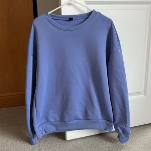SHEIN fleece crewneck